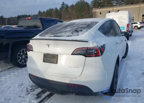 2024 Tesla Model Y Long Range Dual Motor All-Wheel Drive from USA, damaged, VIN 7SAYGDEE9RF152077